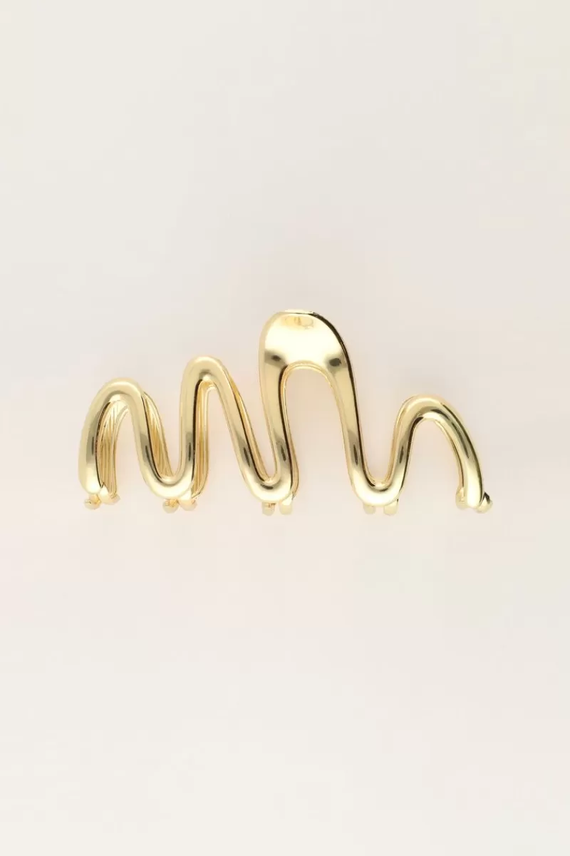 My Jewellery Pince à Cheveux Dorée Avec Torsade