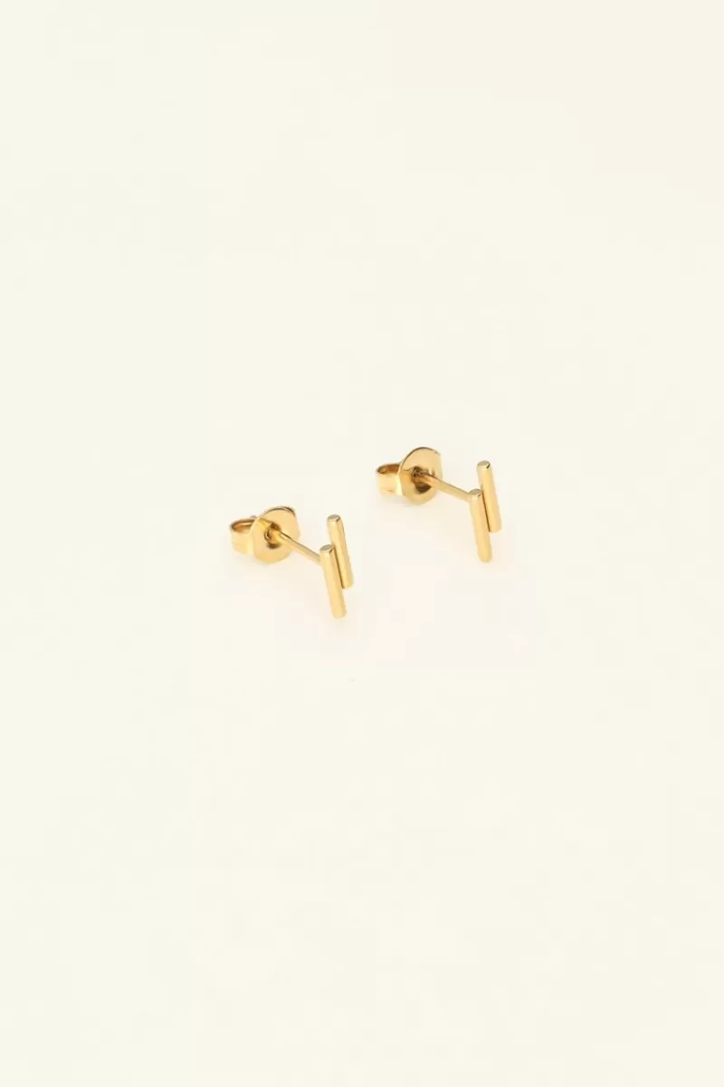 My Jewellery Puces D'oreilles Barres