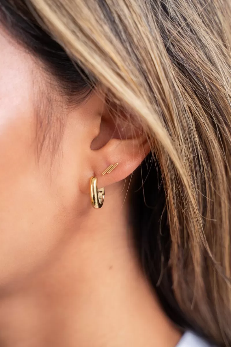 My Jewellery Puces D'oreilles Barres