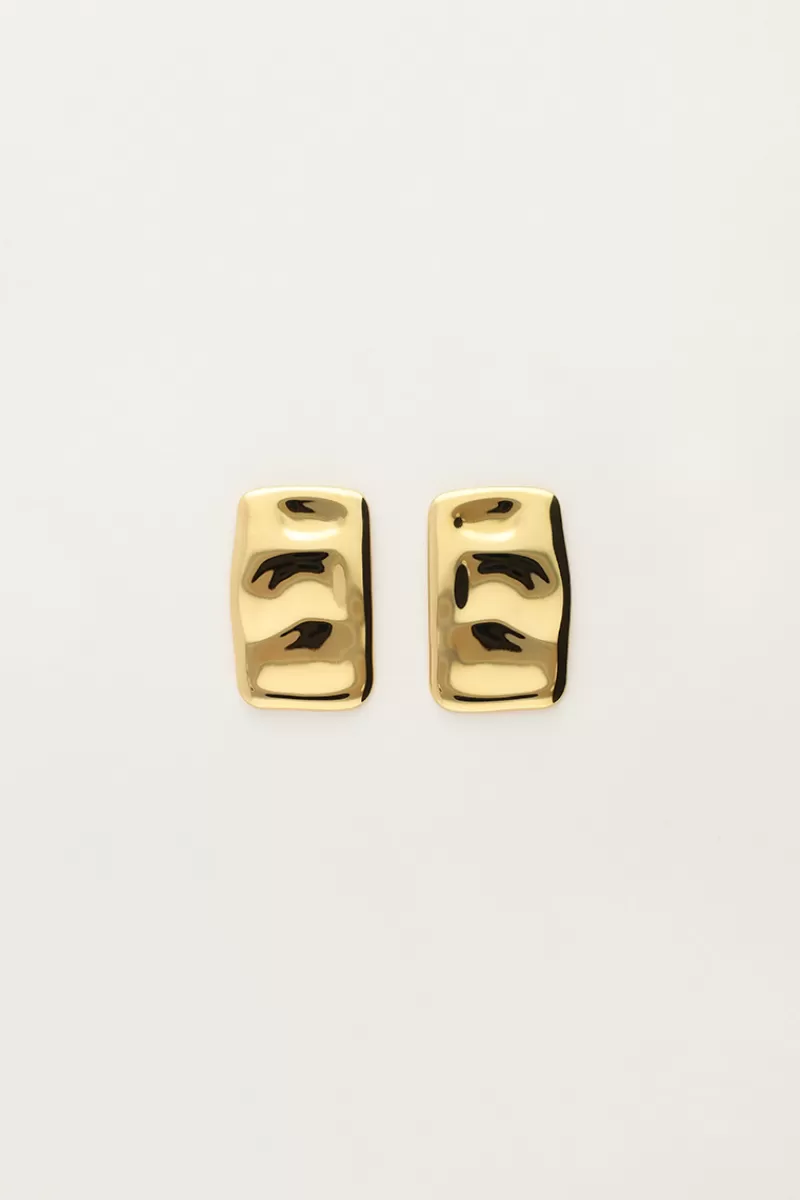 My Jewellery Puces D'oreilles Bold Carré Vintage