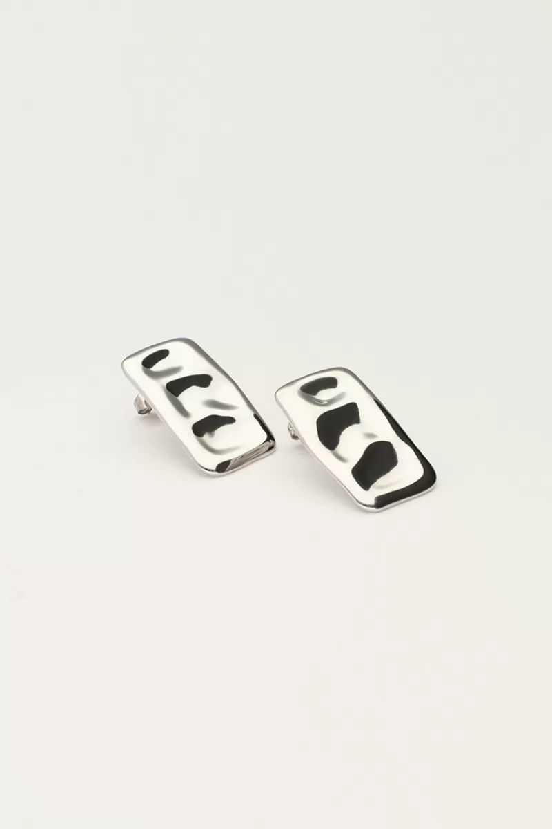 My Jewellery Puces D'oreilles Bold Carré Vintage