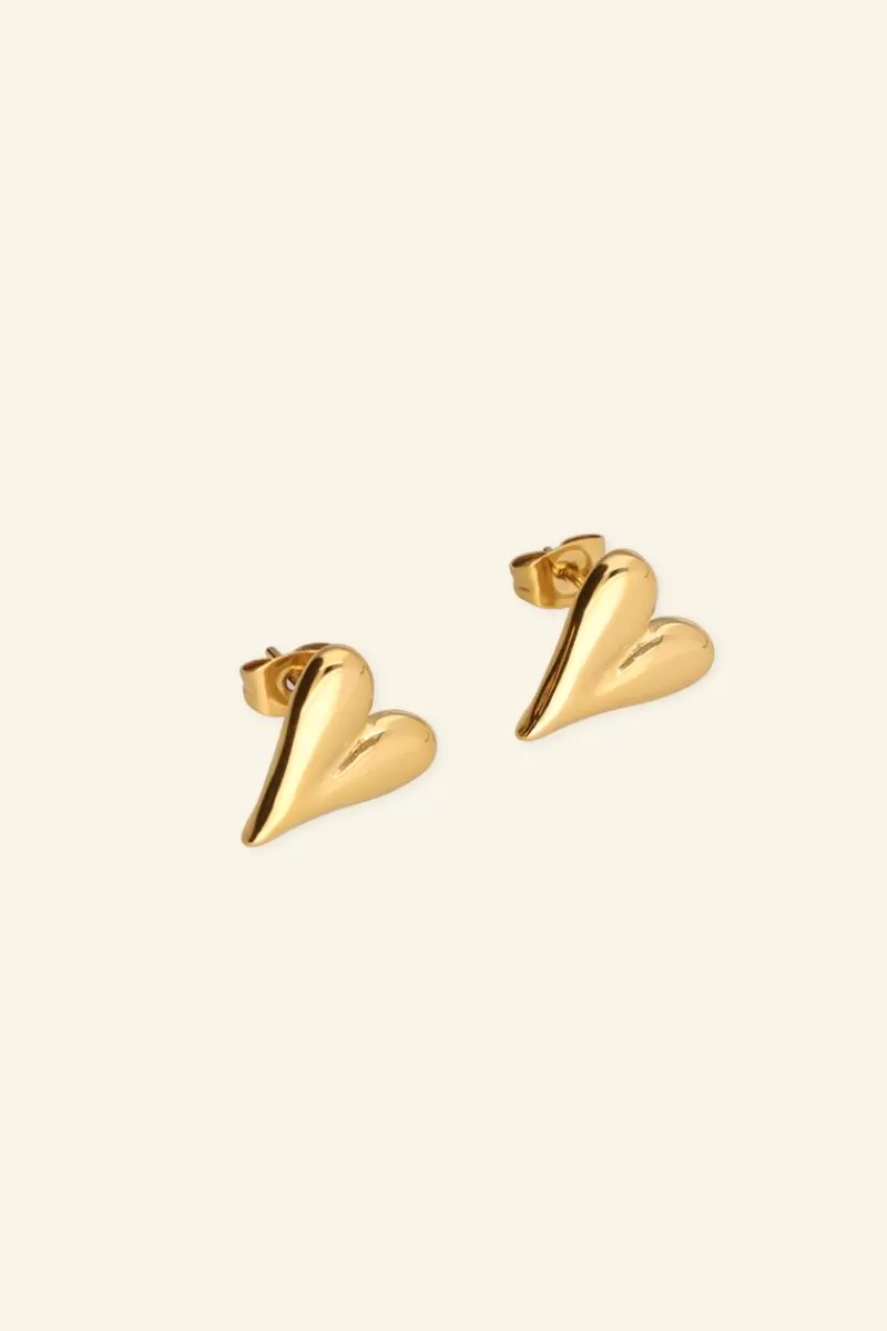 My Jewellery Puces D'oreilles Coeur