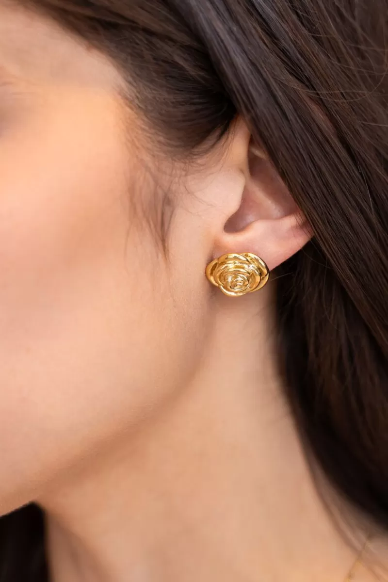 My Jewellery Puces D'oreilles Vintage Rose