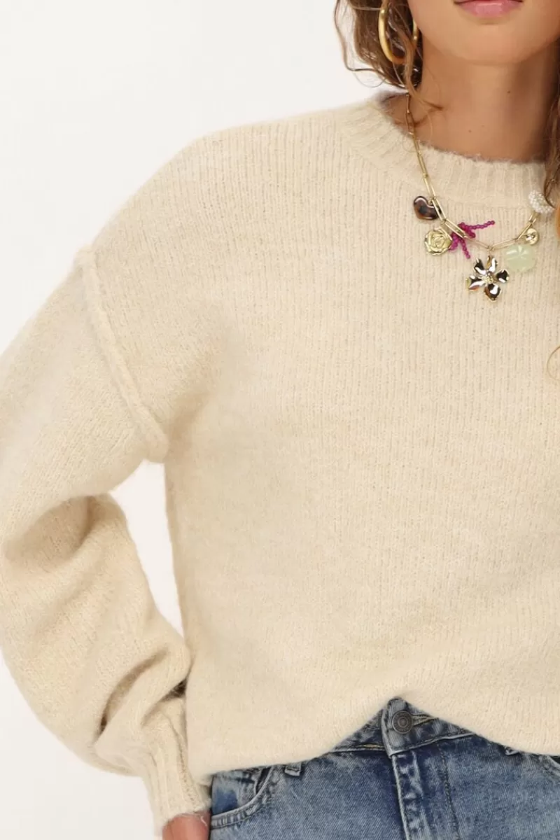 My Jewellery Pull Oversize Avec Manches Ballon
