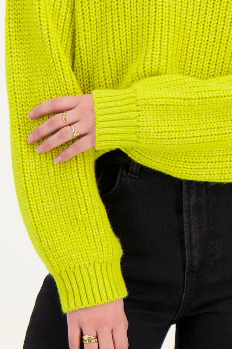 My Jewellery Pull Oversize En Maille Avec Col Montant