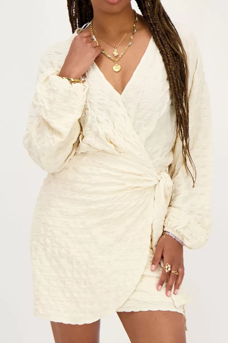 My Jewellery Robe Beige Structurée