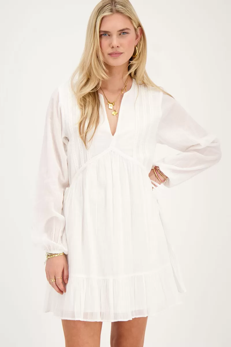 My Jewellery Robe he Avec Col En V Et Ruban Adhésif