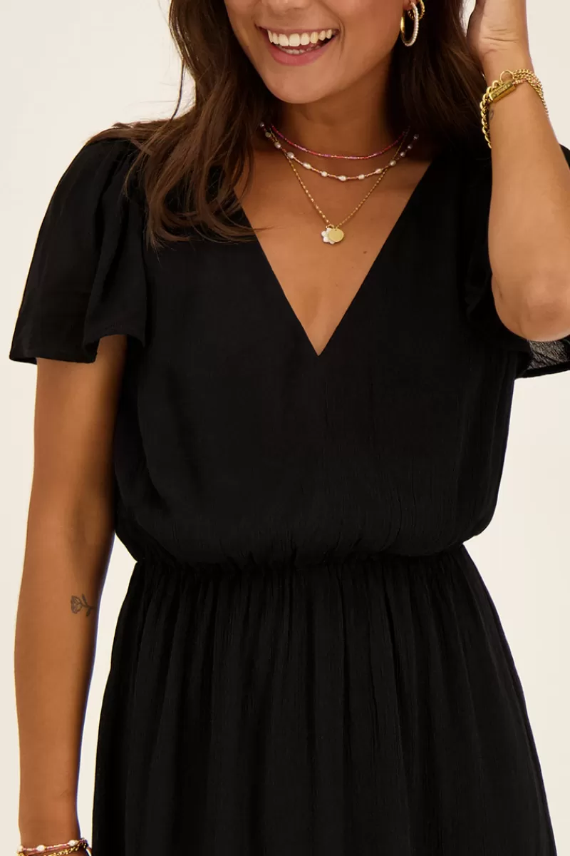 My Jewellery Robe Courte e Avec Encolure En V