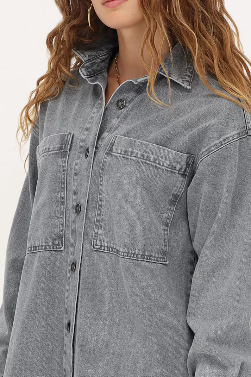 My Jewellery Robe En Denim Gris