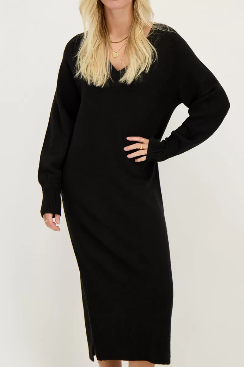 My Jewellery Robe Longue e Avec Col En V