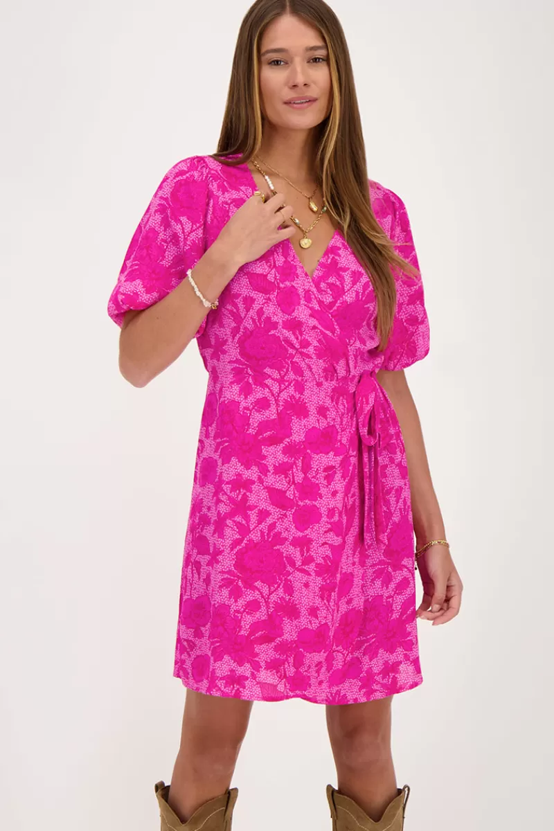 My Jewellery Robe Portefeuille Rose à Imprimé Floral