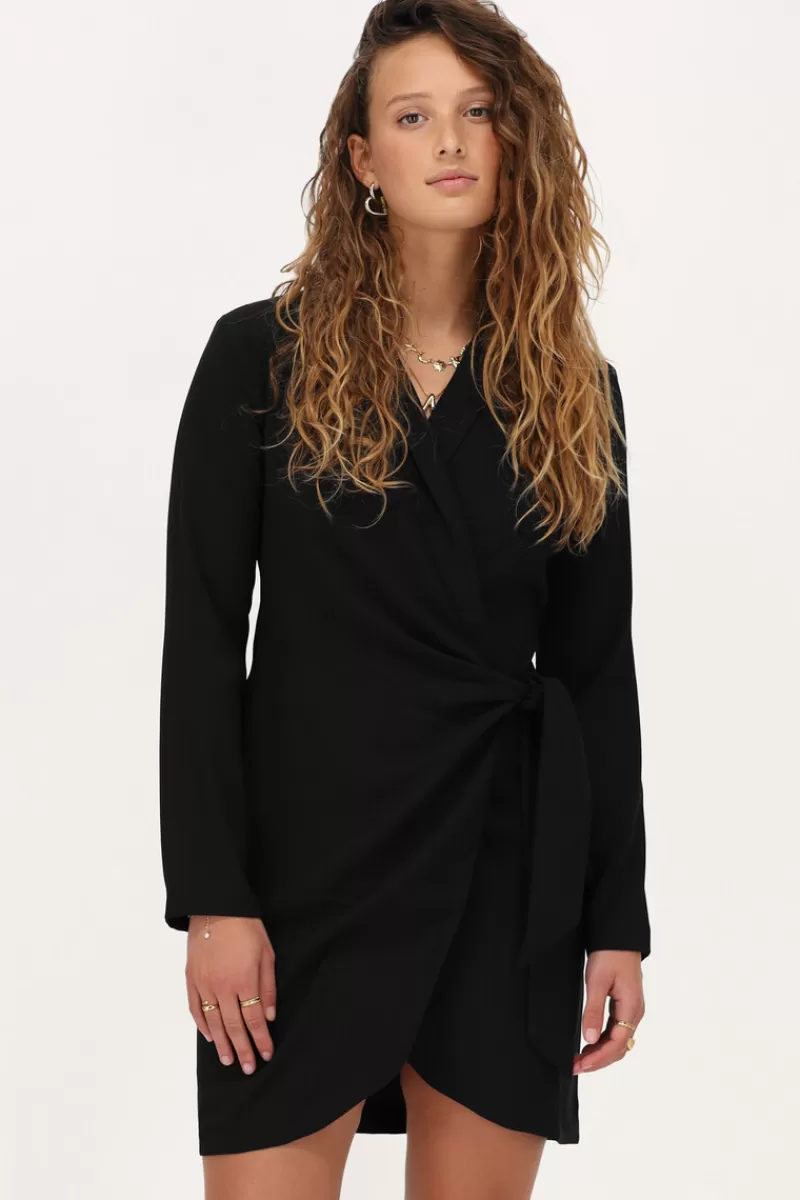 My Jewellery Robe Veste à Manches Longues Noire
