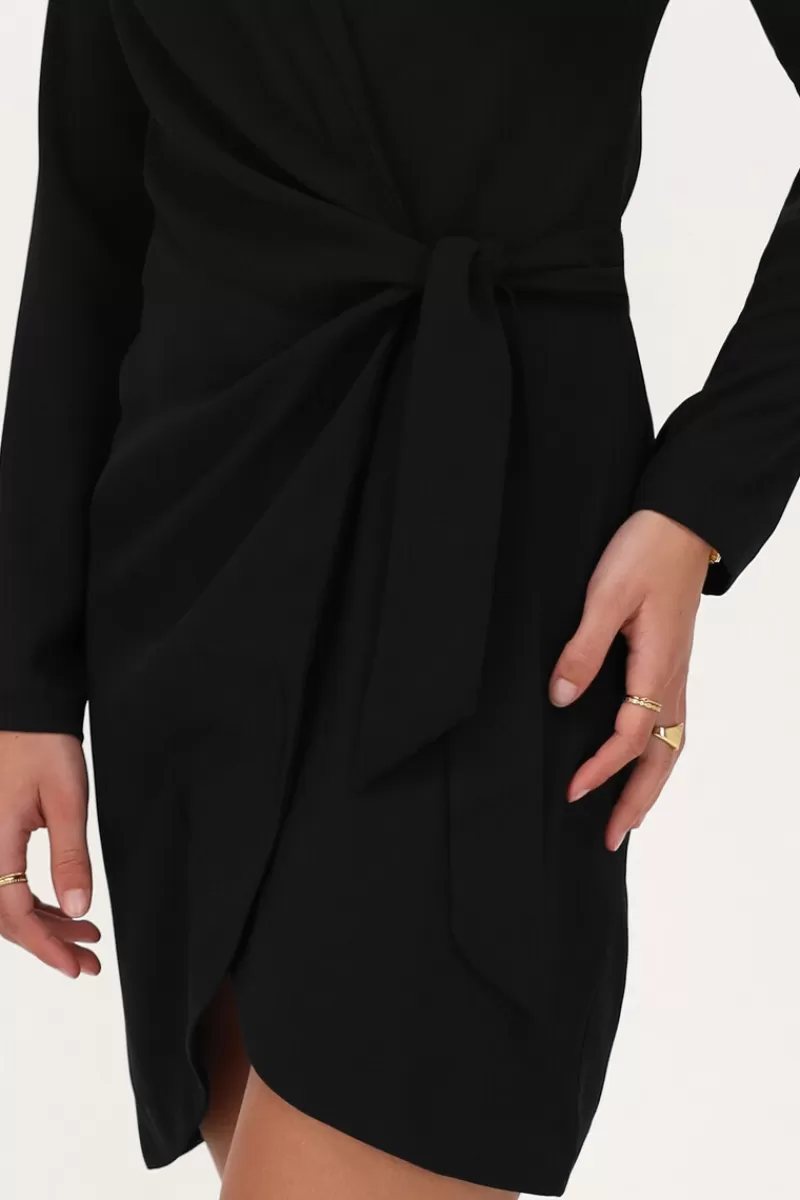 My Jewellery Robe Veste à Manches Longues Noire