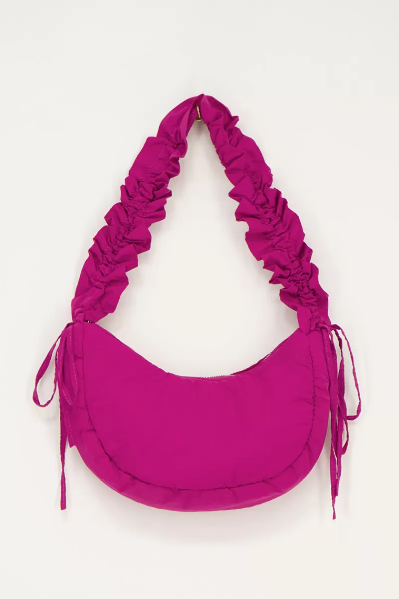 My Jewellery Sac à Bandoulière Fuchsia à Volants