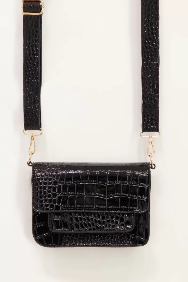 My Jewellery Sac à Bandoulière Avec Imprimé Croco