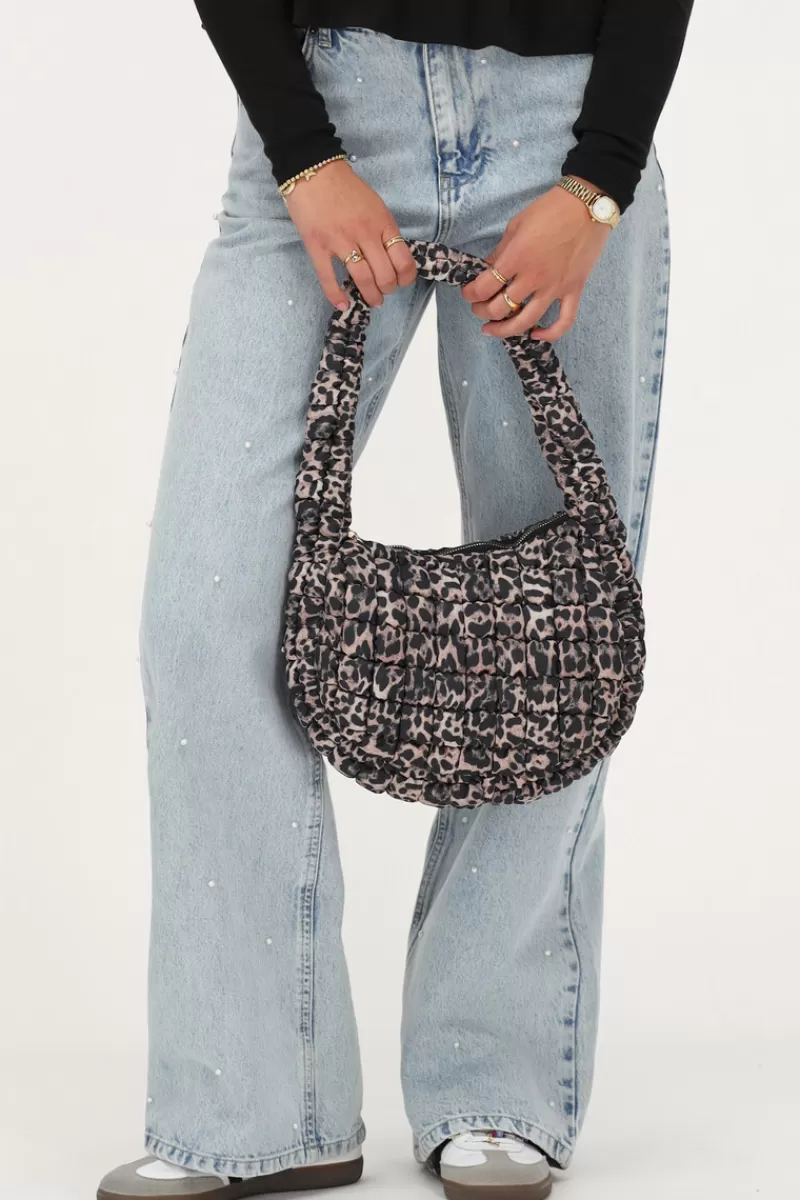 My Jewellery Sac Imprimé Léopard Smocké