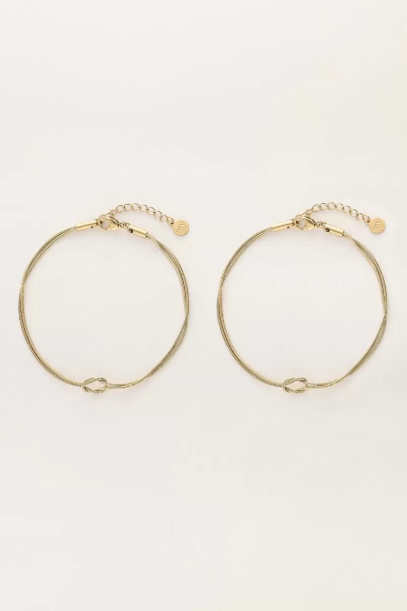 My Jewellery Set De Bracelets Minimalistes Forever Connected