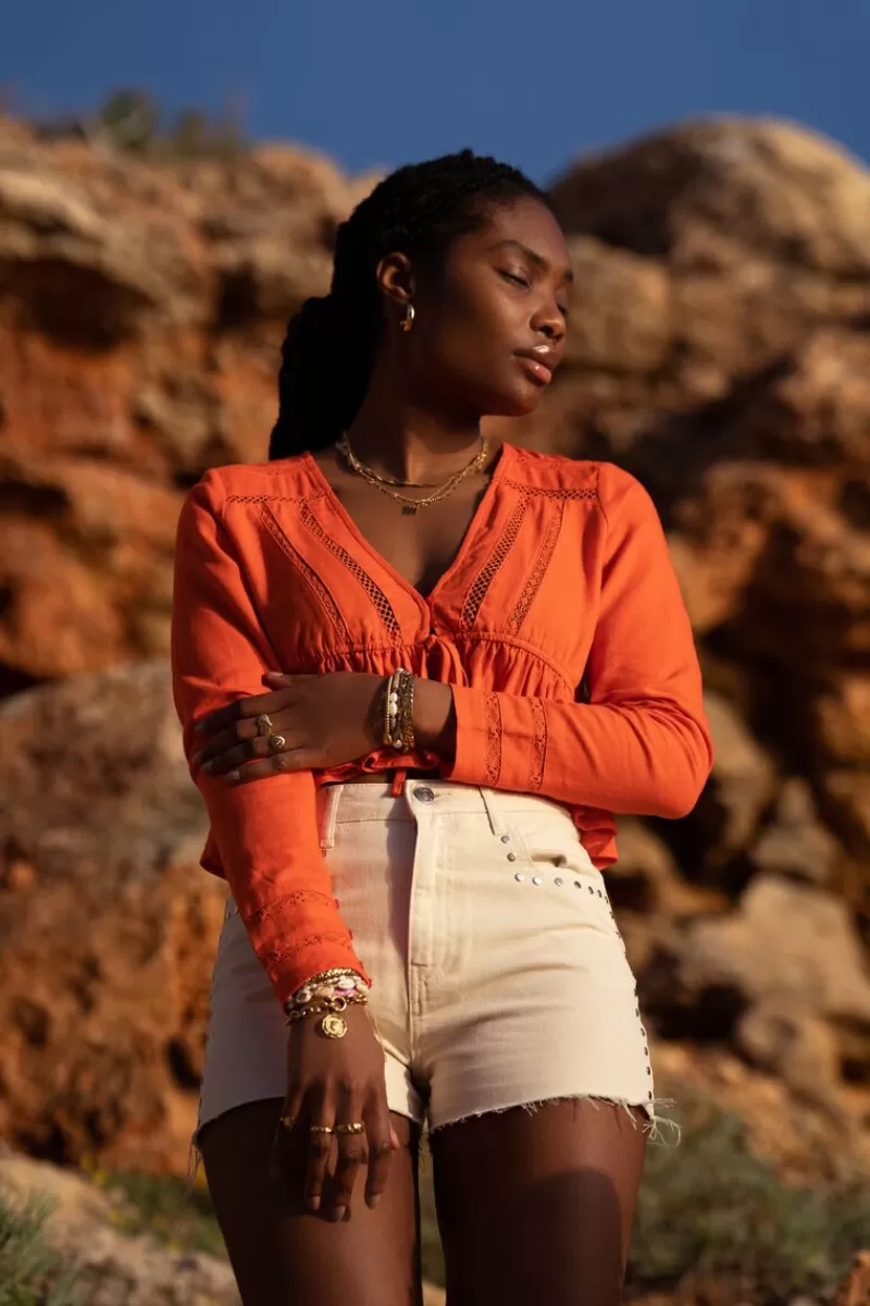 My Jewellery Short Beige à Clous