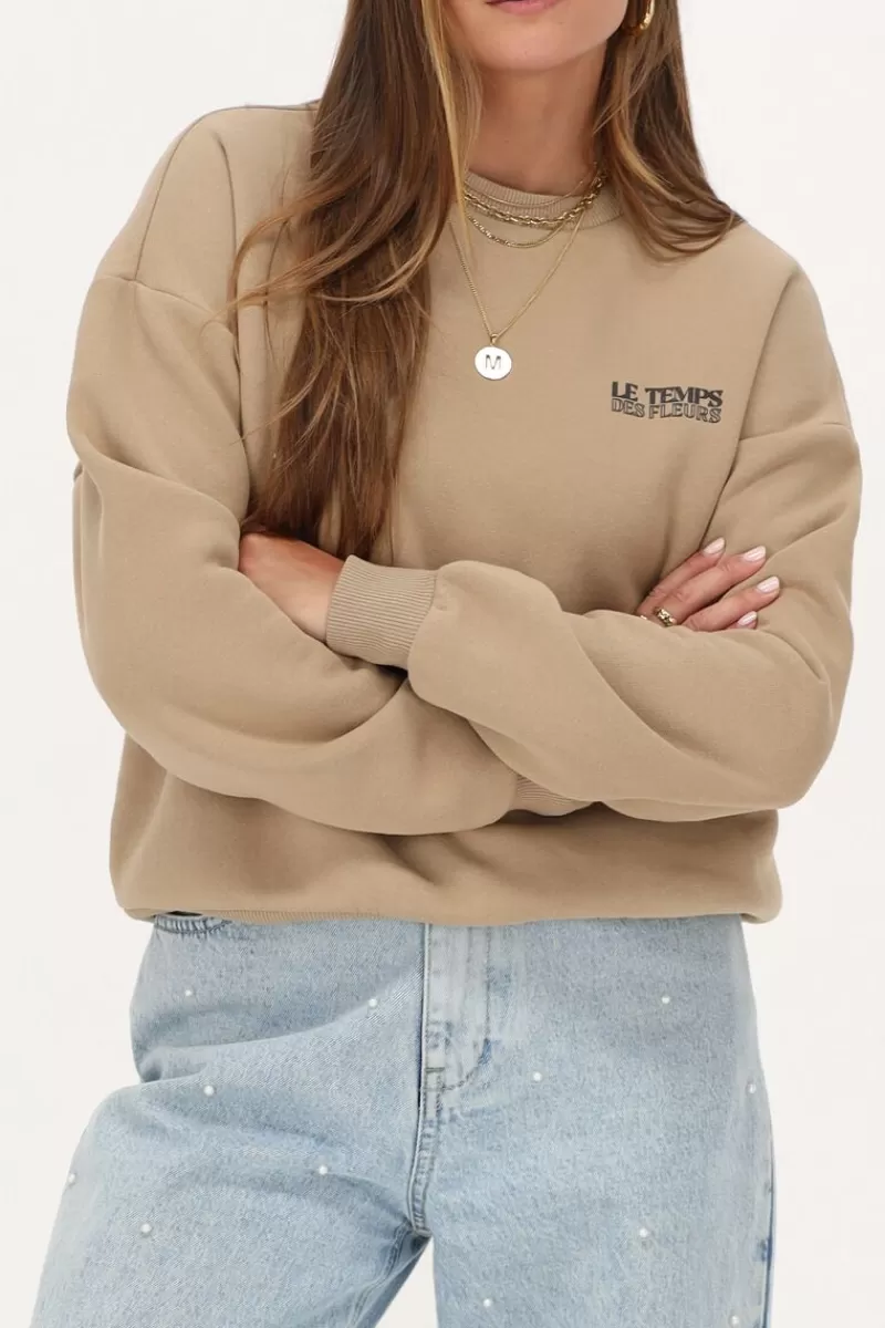 My Jewellery Sweat Beige ''Le Temps'' Multicolore