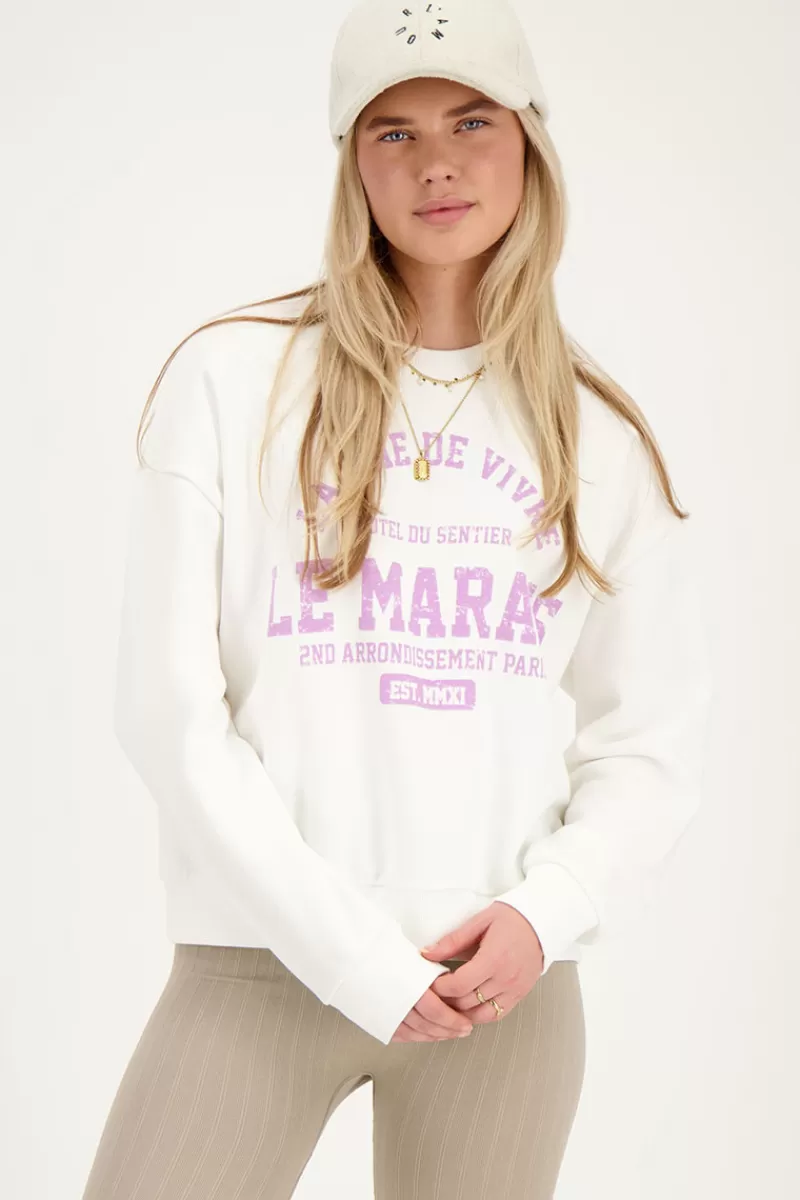 My Jewellery Sweat Blanc Le Marais