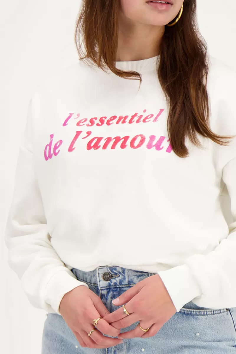 My Jewellery Sweat Blanc L'essentiel De Amour
