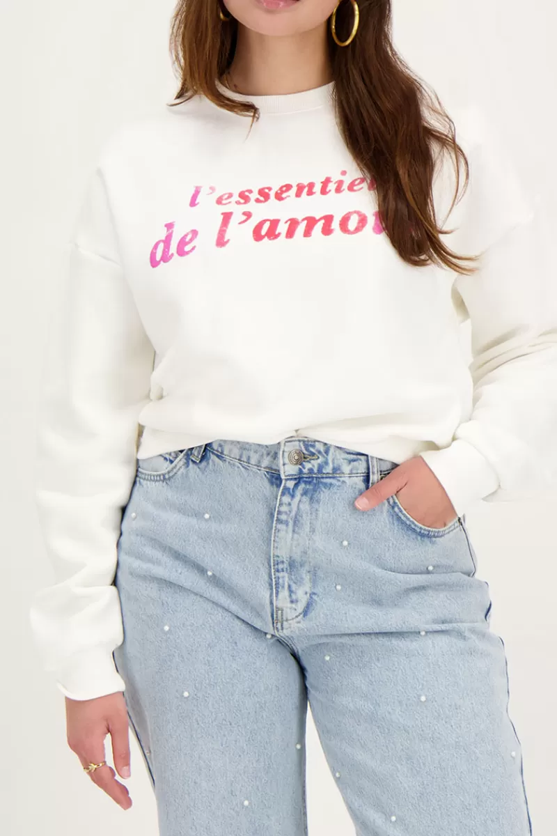 My Jewellery Sweat Blanc L'essentiel De Amour