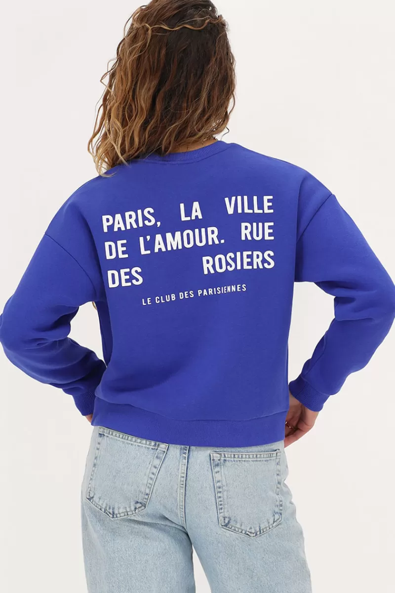 My Jewellery Sweat Bleu "Paris La Ville"