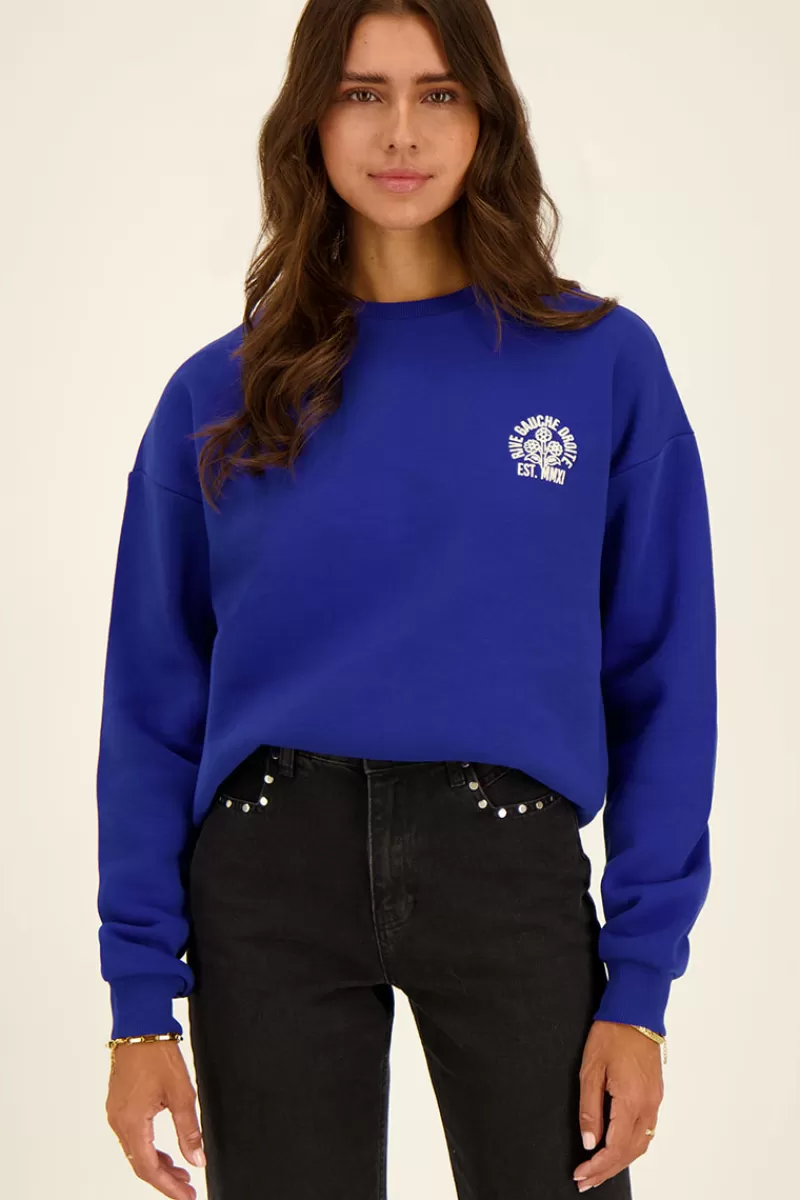 My Jewellery Sweat Bleu « Rive Gauche Droite »