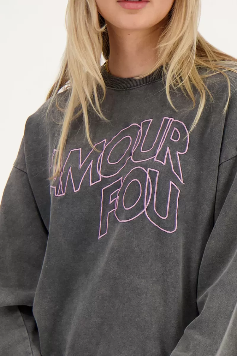 My Jewellery Sweat Gris Amour Fou