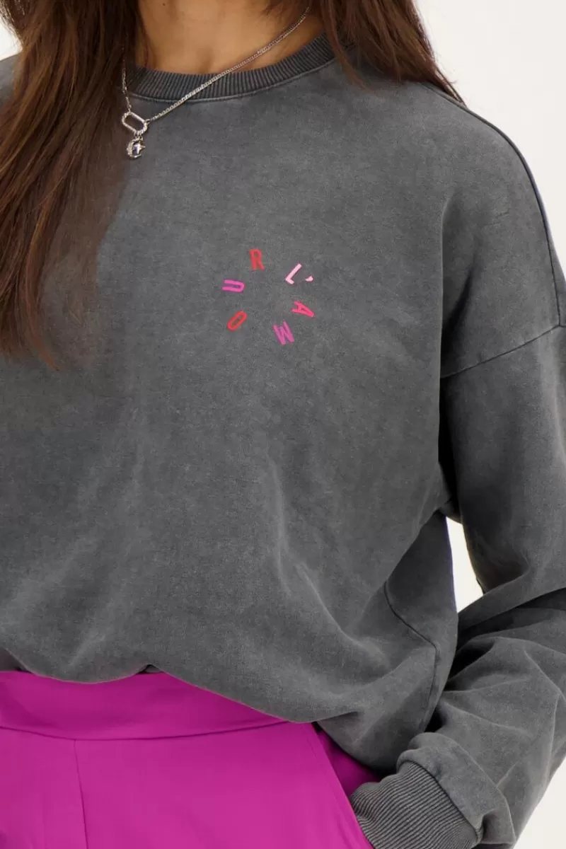 My Jewellery Sweat Gris Foncé Pink L’Amour
