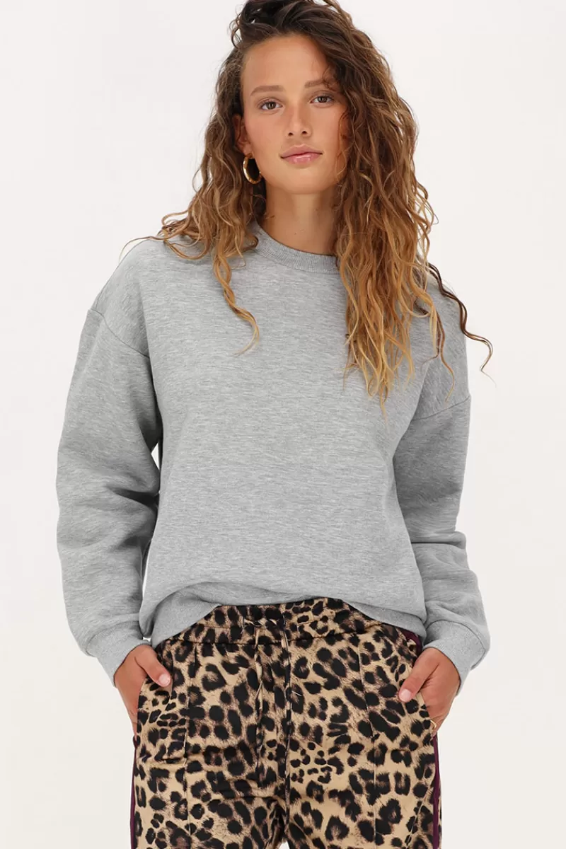 My Jewellery Sweat Oversize Basique Gris