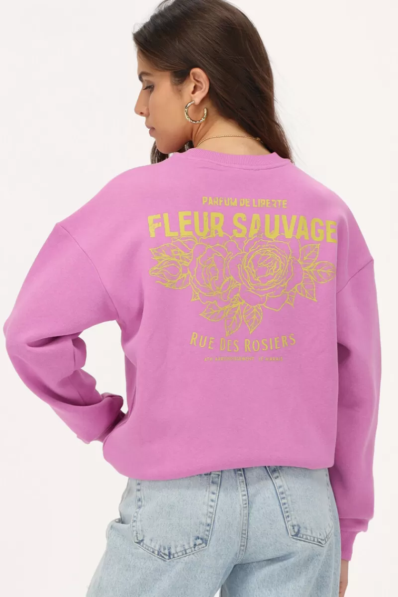 My Jewellery Sweat Rose "Fleur Sauvage"