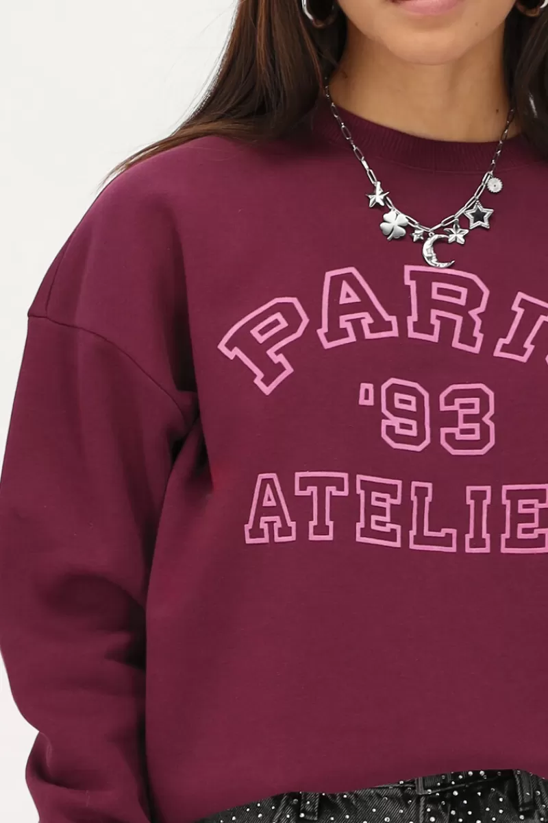 My Jewellery Sweat Violet "Paris 93 Atelier"