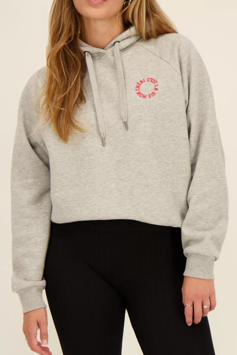 My Jewellery Sweat-shirt à Capuche Gris Le Grand Amour