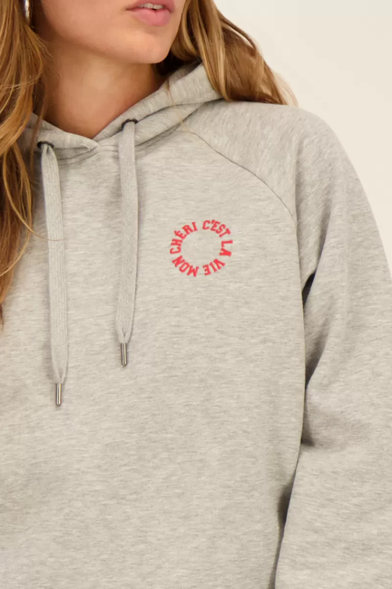 My Jewellery Sweat-shirt à Capuche Gris Le Grand Amour