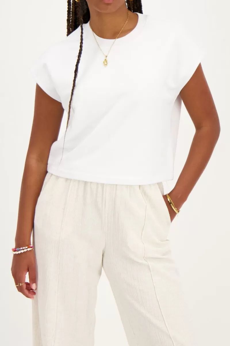 My Jewellery Sweatshirt Musclé Blanc