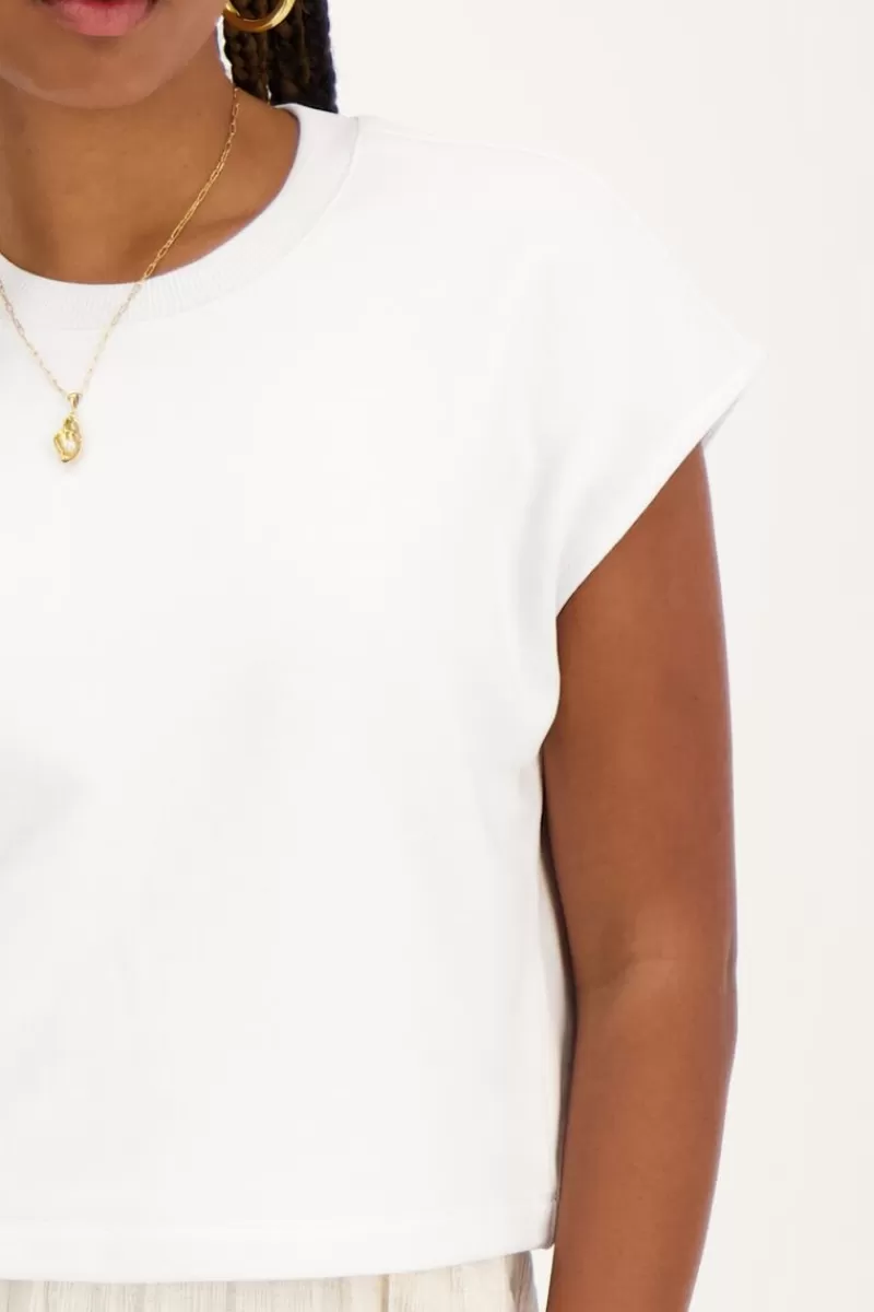 My Jewellery Sweatshirt Musclé Blanc