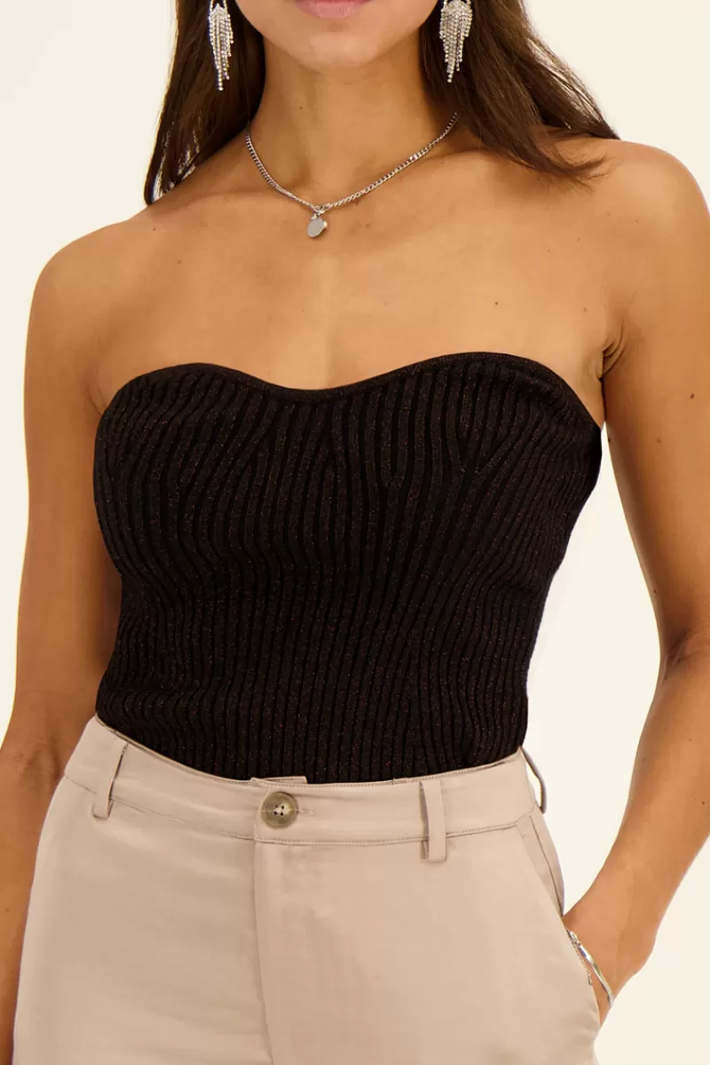 My Jewellery Top Corset Avec Lurex