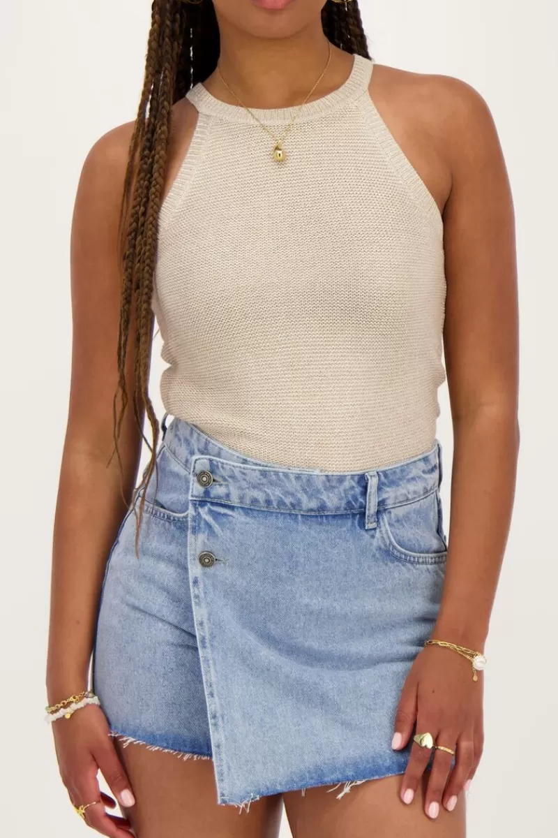My Jewellery Top Licou Avec Lurex