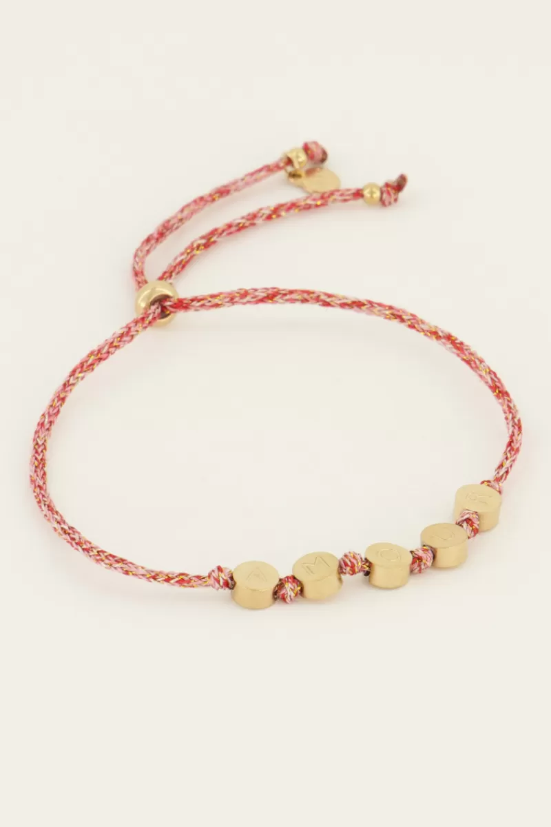 My Jewellery Touw Armband Amour