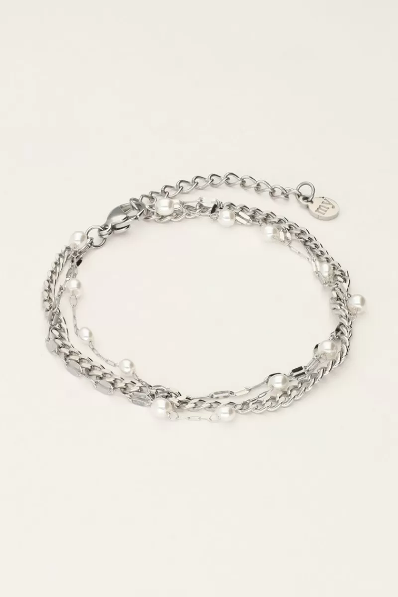 My Jewellery Triple Bracelet Avec Perles