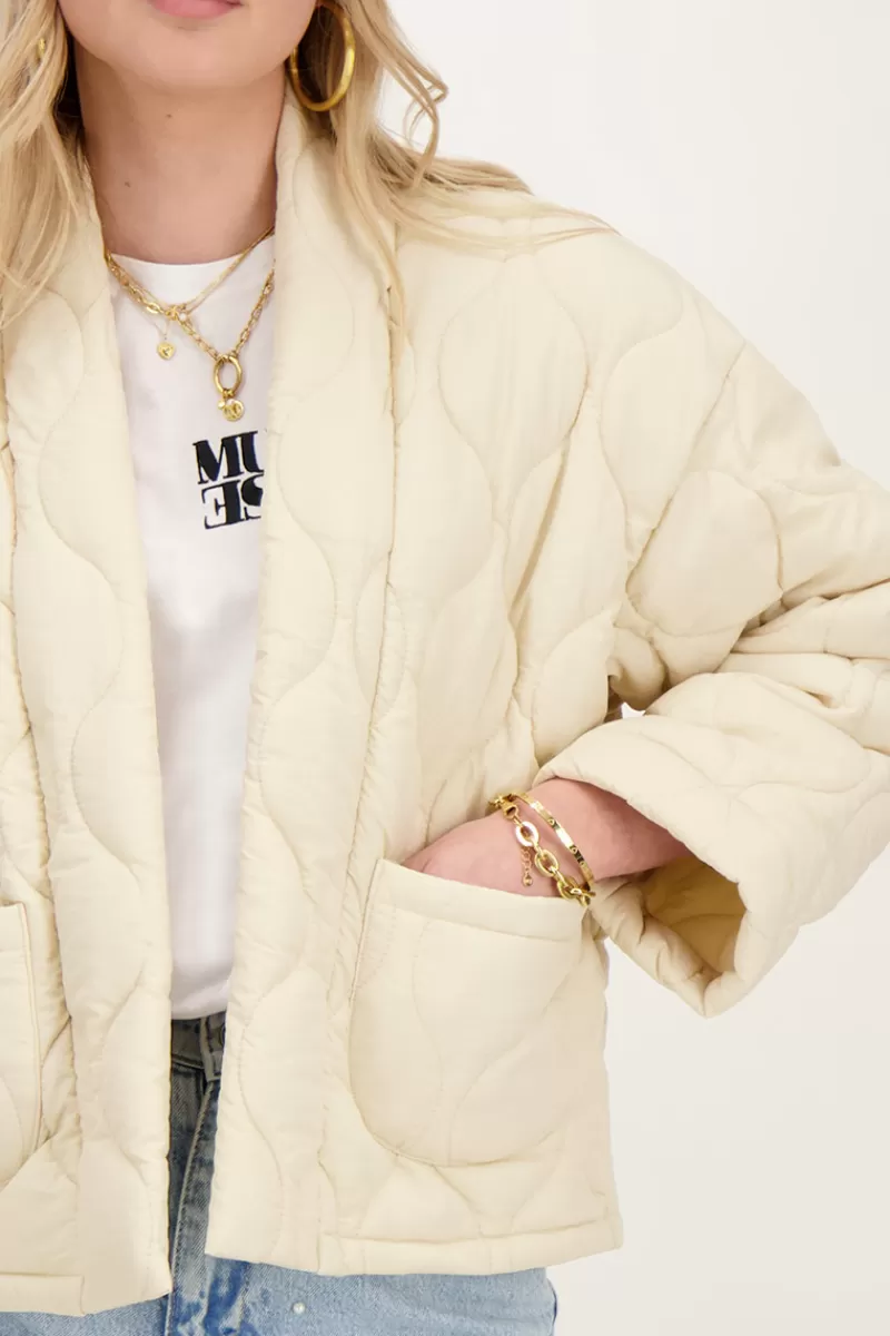 My Jewellery Veste Kimono Matelassée